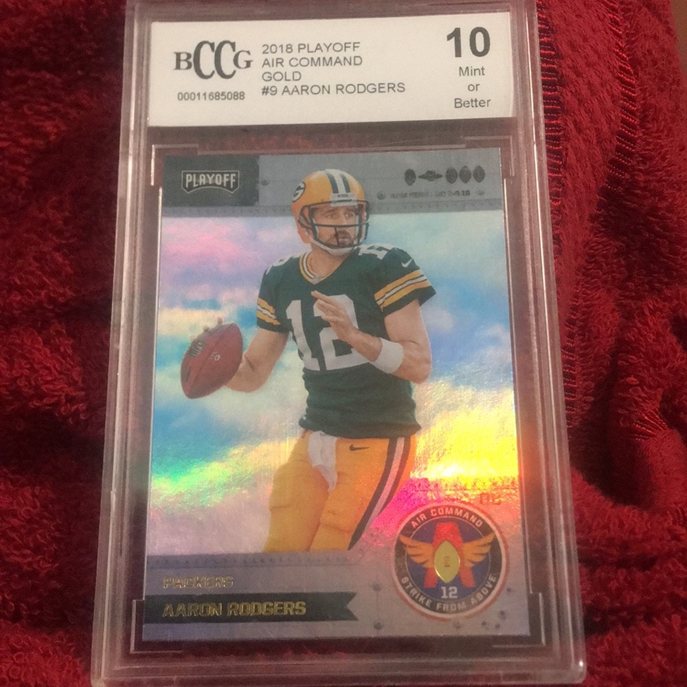 Aaron Rodgers BCCG GRADED 10